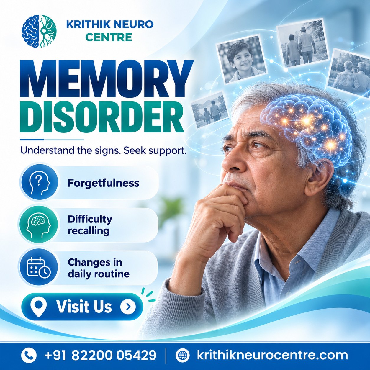 Memory Disorders Specialist in Coimbatore